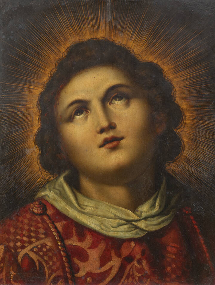 PITTORE ANONIMO - 'Santo' XVII secolo