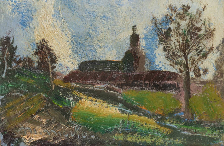METELLO MERLO - 'Paesaggio'