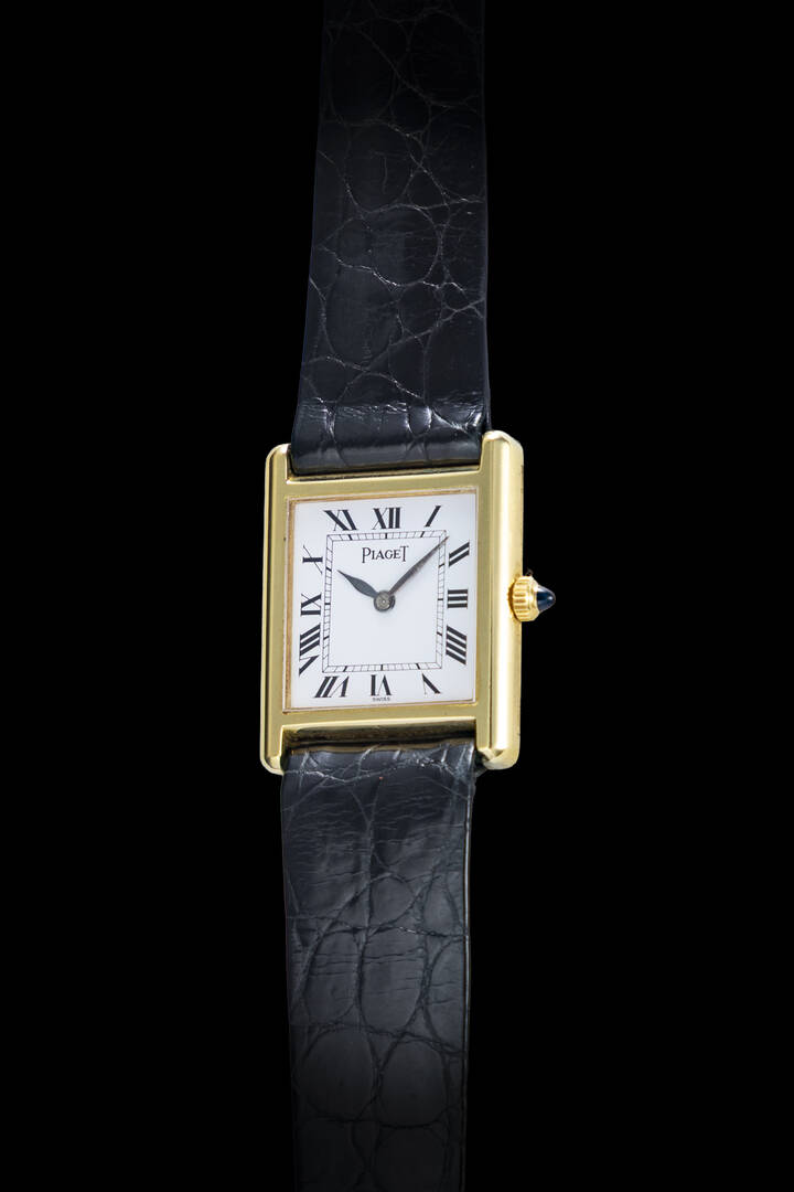 PIAGET - Mod. 'Tank', ref. 4082, anni '80