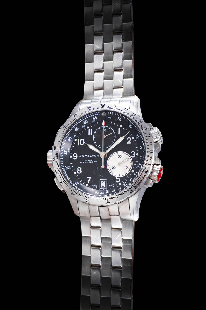 HAMILTON - Mod. “Khaki Aviation ETO”, ref.H77612133, serie recente