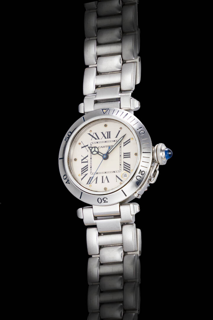 CARTIER - Mod. 'Pasha', ref. 4010, anni '90