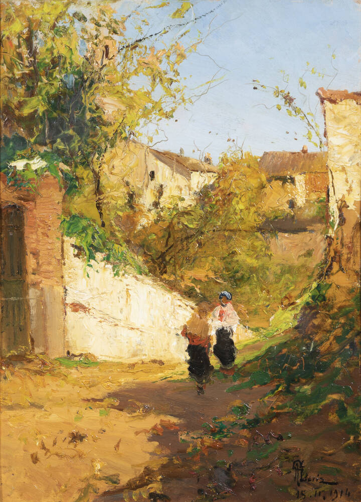 GIUSEPPE AUGUSTO LEVIS - 'Passeggiata' 15.11. 1914