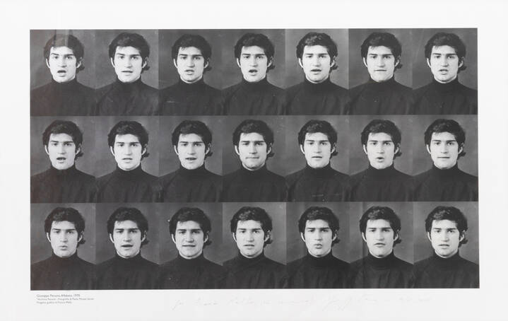 GIUSEPPE PENONE - 'Alfabeto', 1970