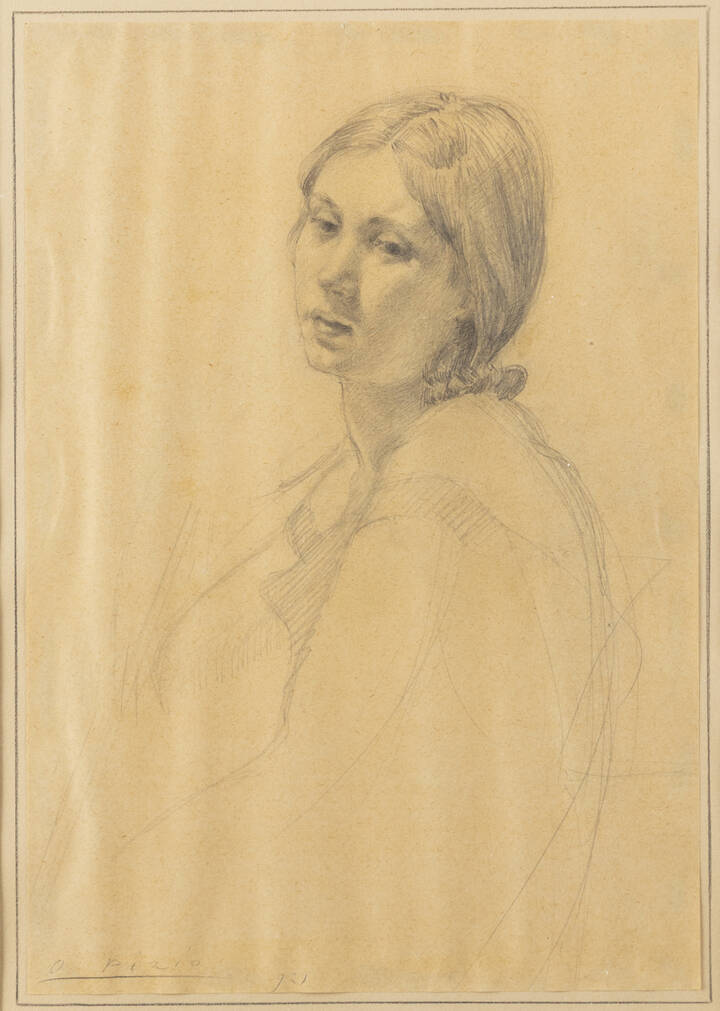 ORESTE PIZIO - 'Figura femminile' 1921