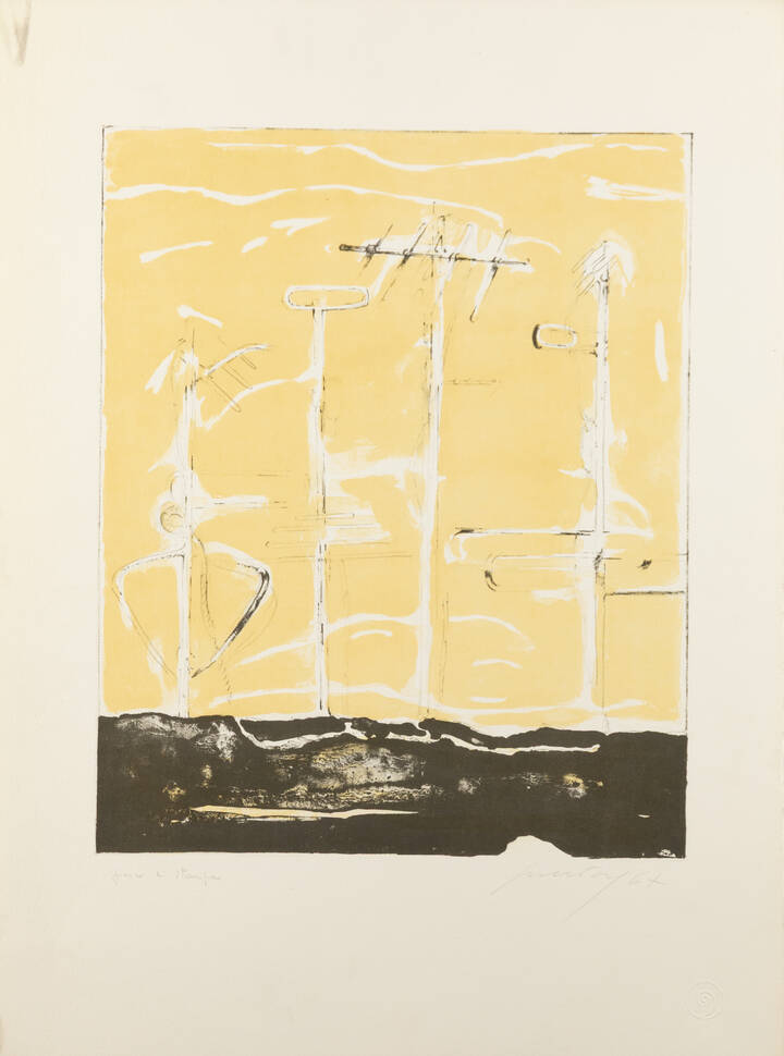 PIERO GUCCIONE - 'Senza titolo' 1967