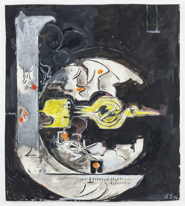GRAHAM SUTHERLAND - 'Senza titolo' 1974