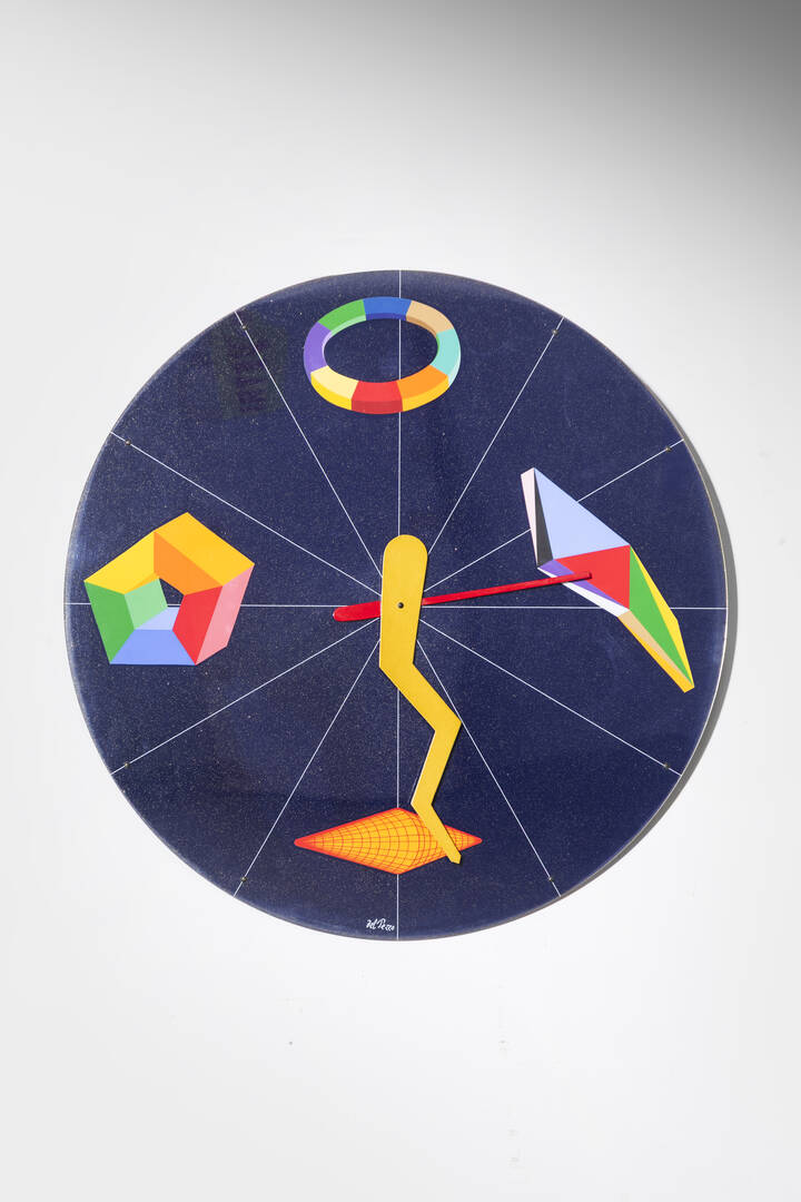 LUCIO DEL PEZZO - Orologio da parete