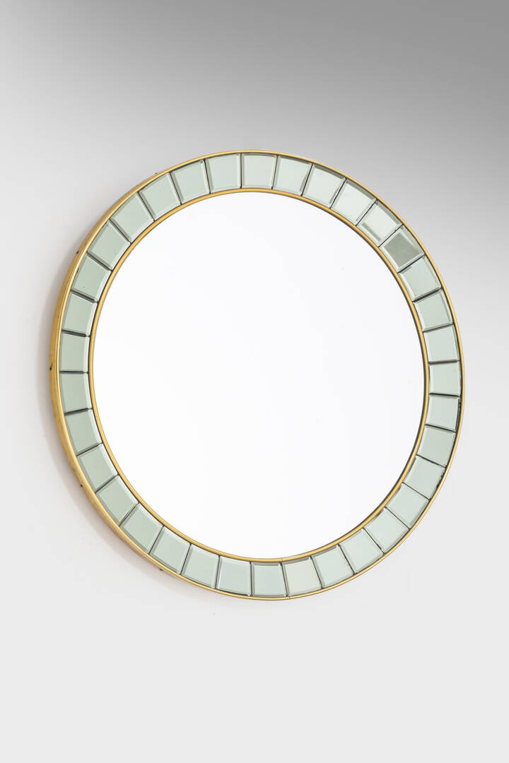 CRISTAL ART - Specchio rotondo