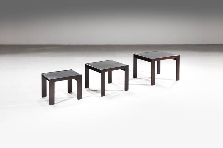 AFRA E TOBIA SCARPA - Set di tre tavolini
