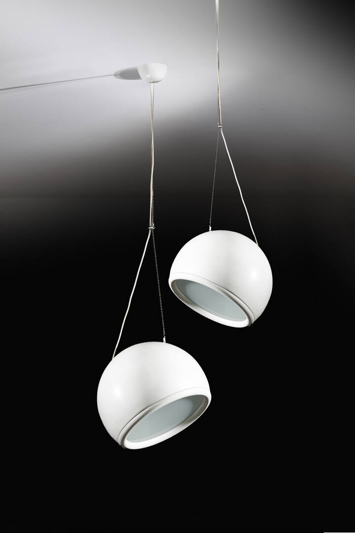 STUDIO TETRARCH - Coppia di lampade a sospensione mod. Pallade