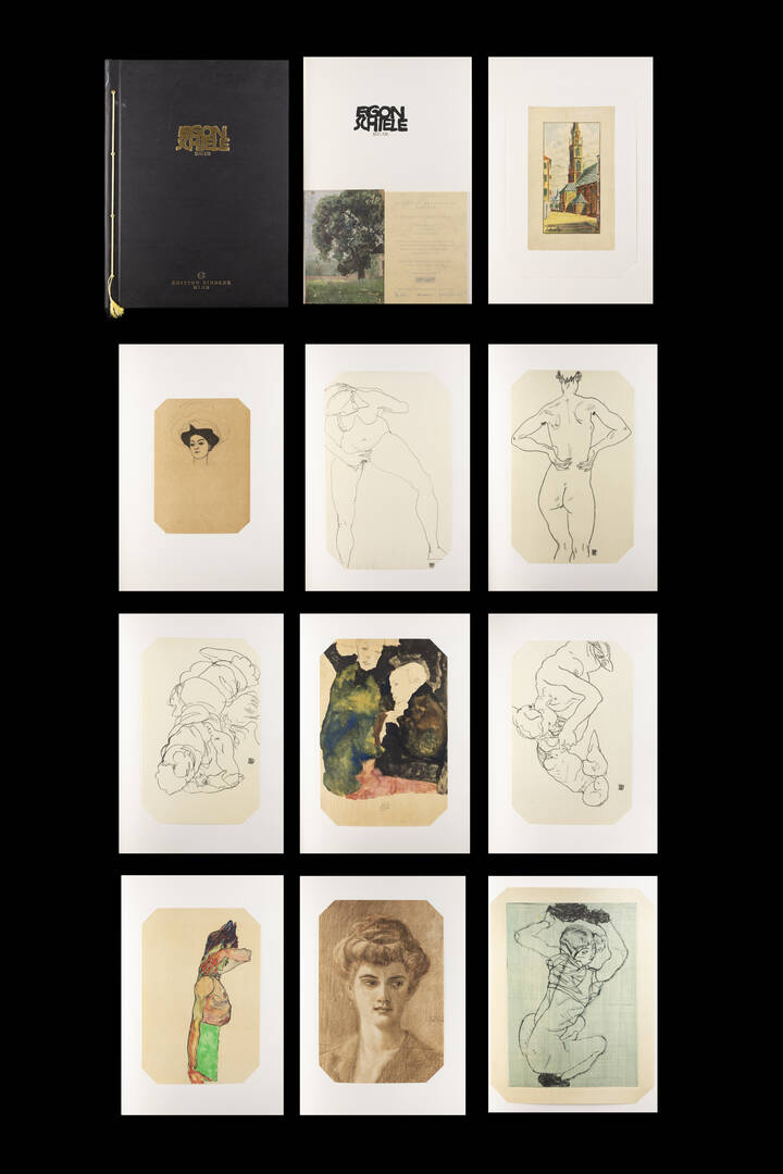 EGON SCHIELE - 'Egon Schiele 1890-1918' 1990