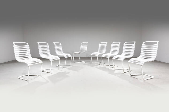 KARIM RASHID - Otto sedie mod. Bounce