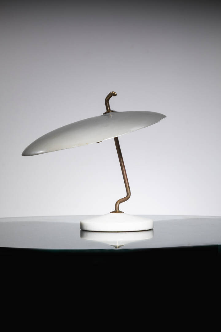 GINO SARFATTI - Lampada da tavolo mod. 537 G/P