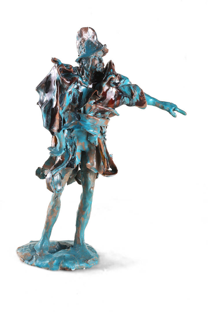 PIERO CERATO - 'Guerriero con elmo'