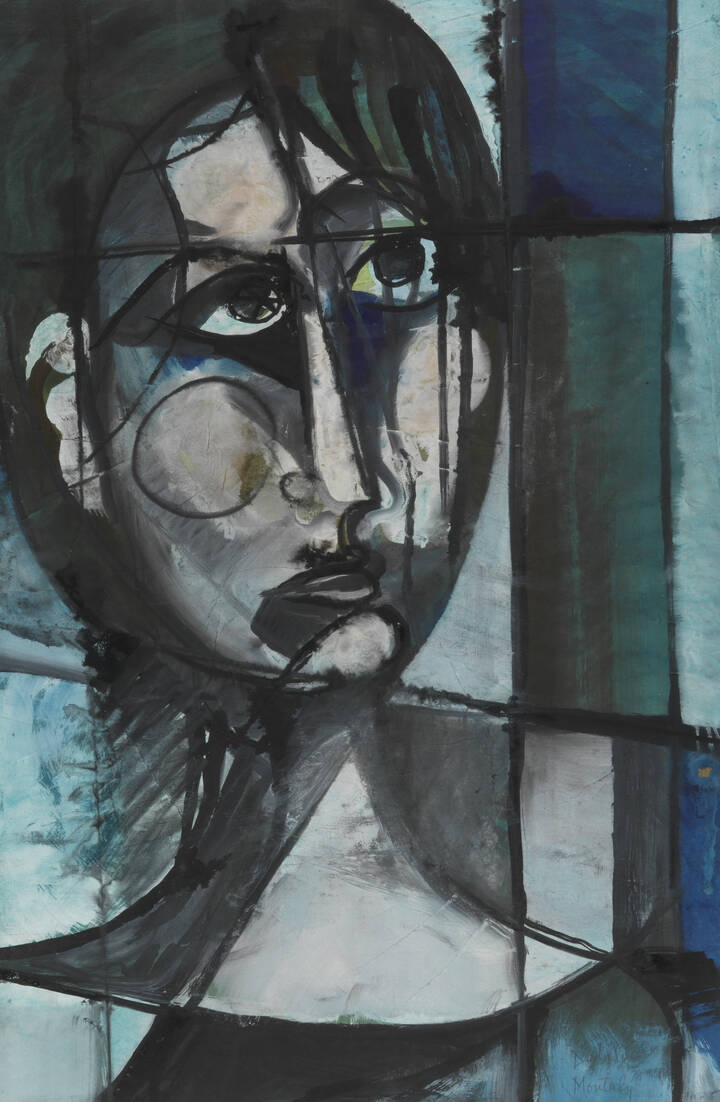 DEDALO MONTALI - 'Volto femminile'