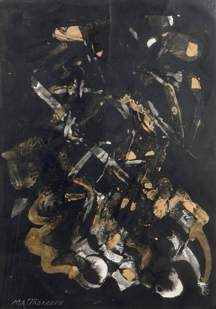 UMBERTO MASTROIANNI - 'Composizione'