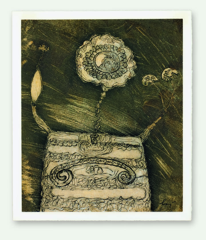 ENRICO BAJ - 'Senza titolo' 1966