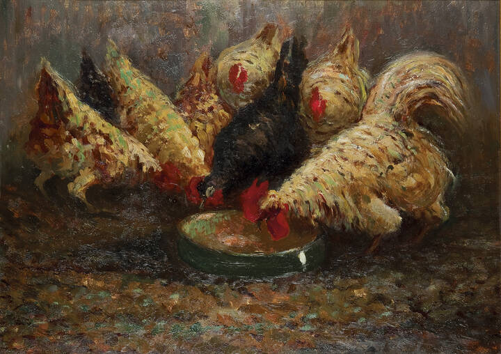 GIOVANNI GUARLOTTI - 'Galline' 