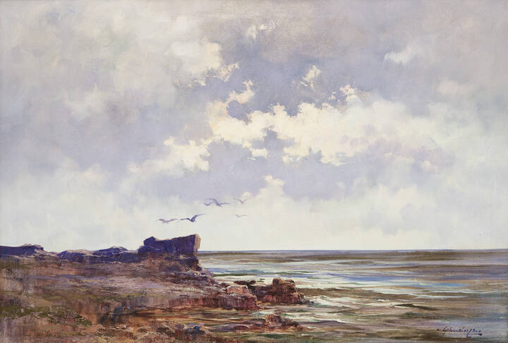 CESARE GHEDUZZI - 'Marina - Bordighera'