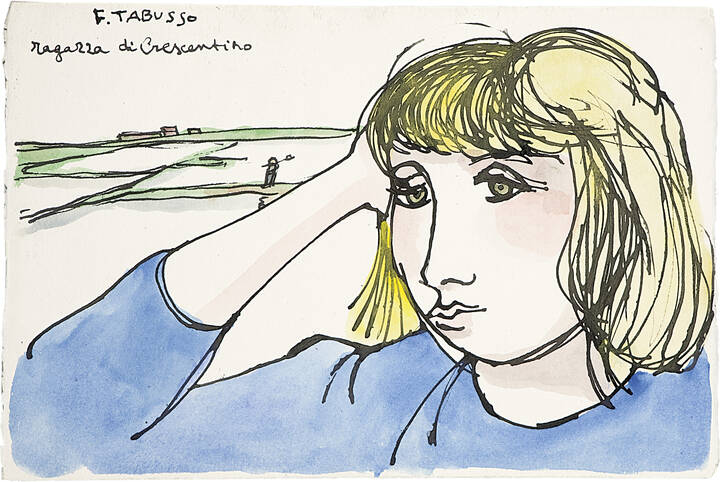 FRANCESCO TABUSSO - 'Ragazza di Crescentino'