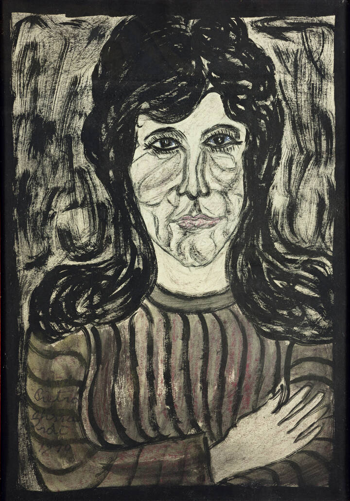 PIETRO GHIZZARDI - 'Volto' 1970