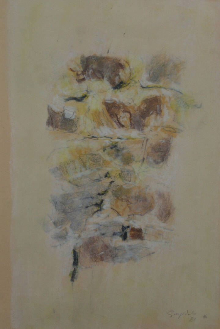 SERGIO GAGLIOLO - 'Composizione' 1983