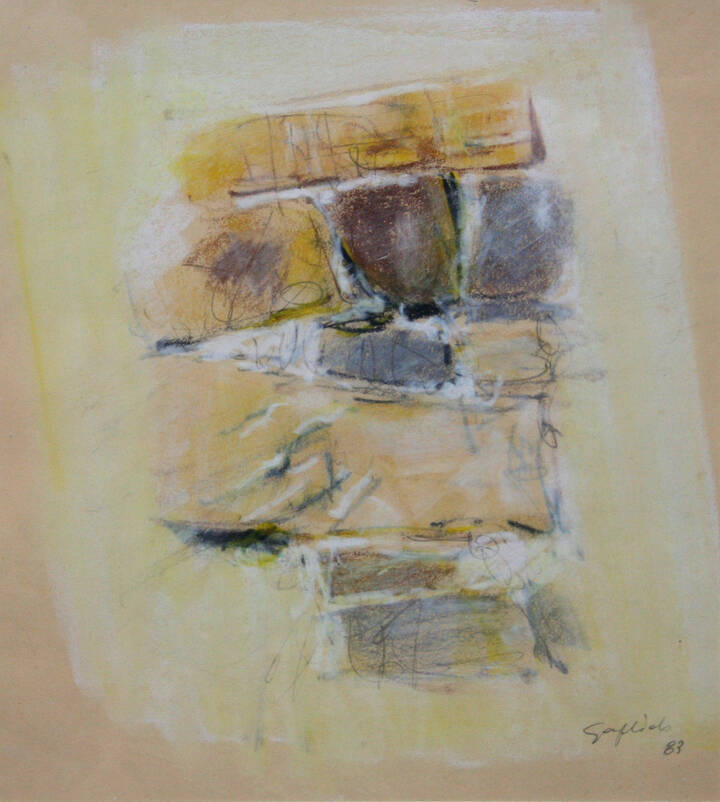 SERGIO GAGLIOLO - 'Composizione' 1983
