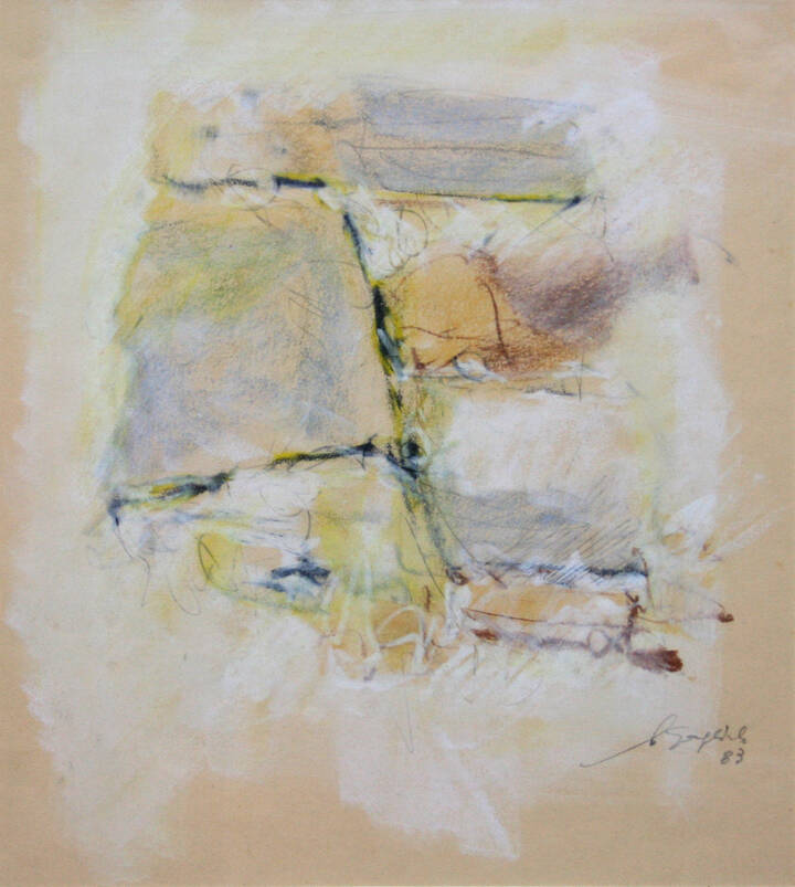 SERGIO GAGLIOLO - 'Senza titolo' 1987