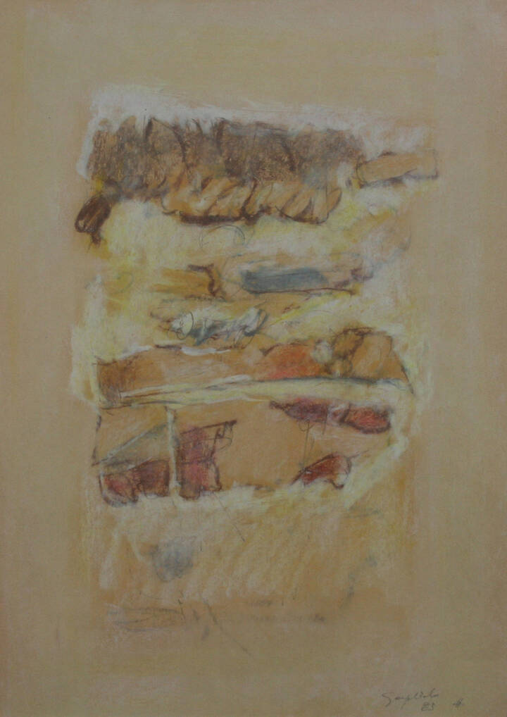 SERGIO GAGLIOLO - 'Senza titolo' 1983