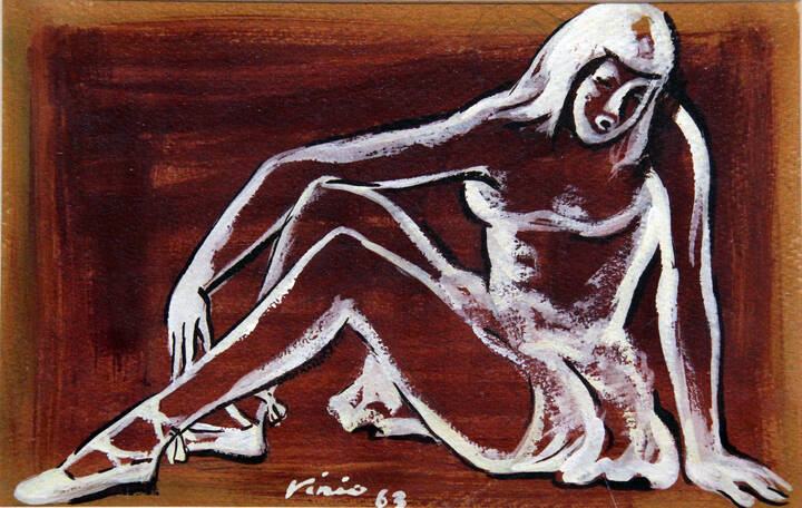 VIRIO DA SAVONA - 'Ballerina in riposo' 1963