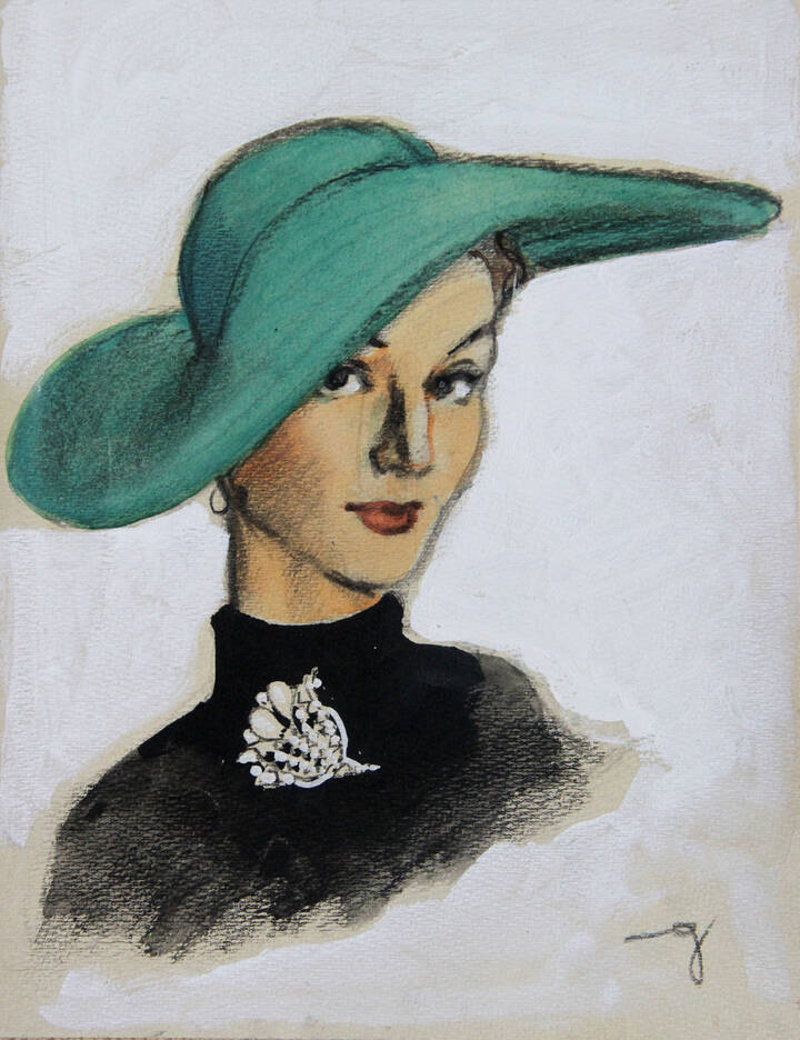 GOLIA (Eugenio Colmo) - 'Il cappello verde' 1947