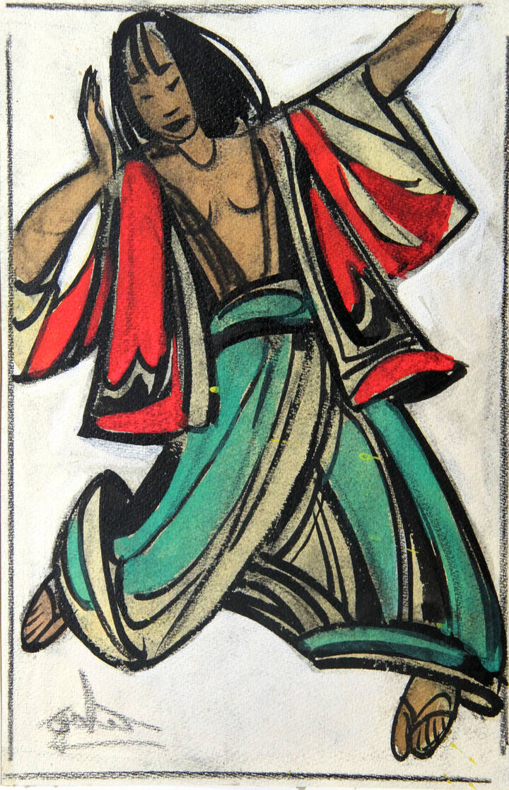 GOLIA (Eugenio Colmo) - 'Giovane cinese' 1958