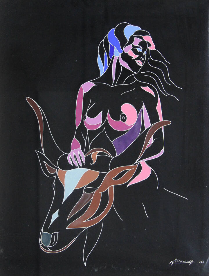 MICHELE MINGOIA - 'Zodiaco - Toro' 1985