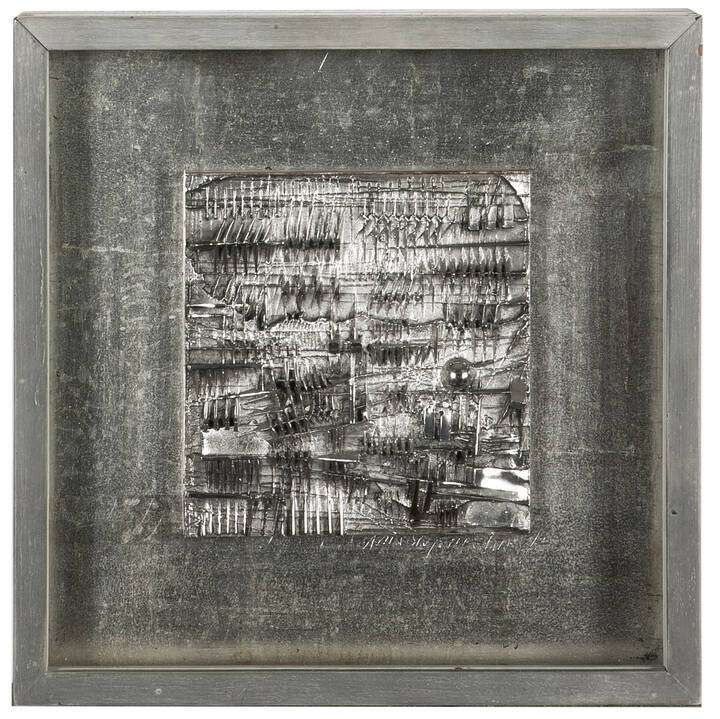 ARNALDO POMODORO - 'Senza titolo' 