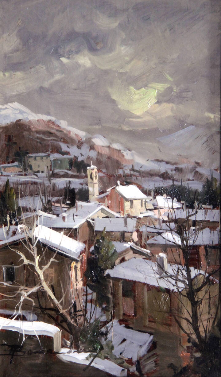 ARTURO BONANOMI - 'Borgo montano'