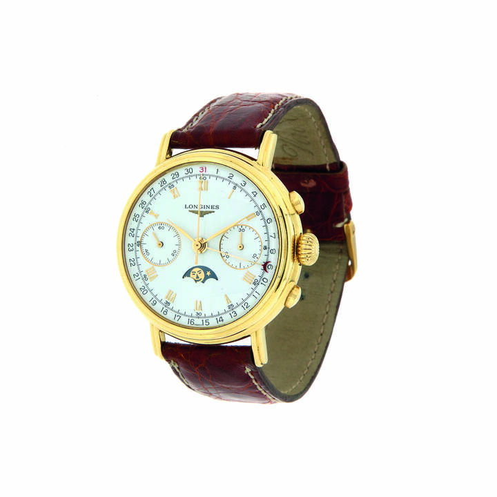 LONGINES - Orologio cronografo a due contatori anni '90