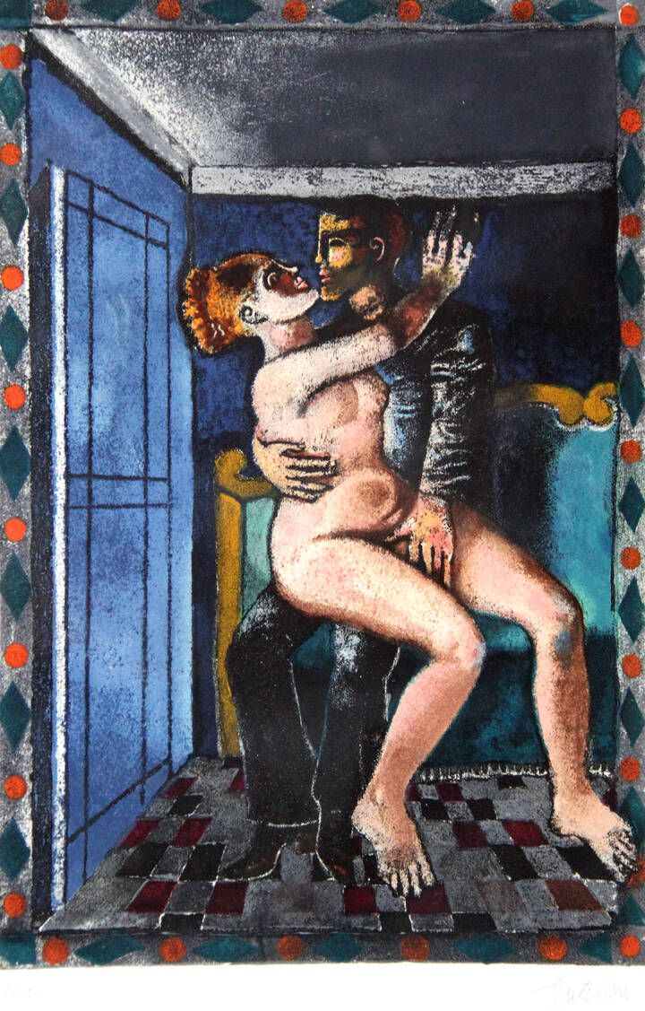 FRANCO GENTILINI - 'Gli amanti' 