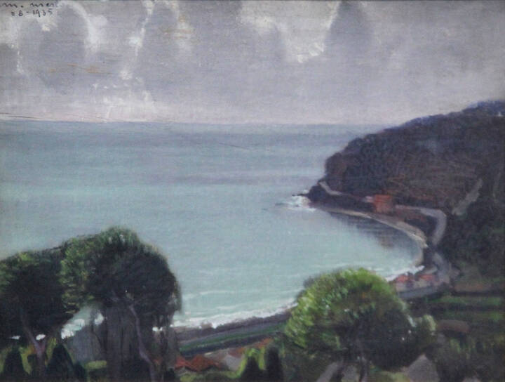 METELLO MERLO - 'Piccola baia a Noli' agosto 1935
