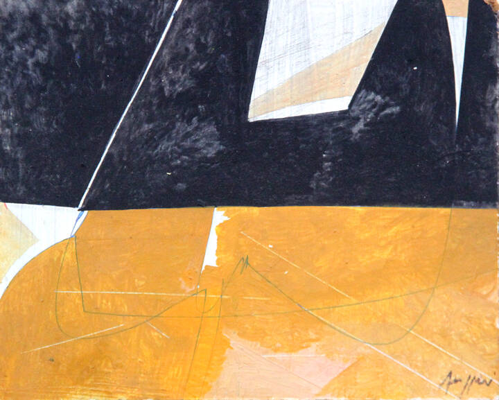 PIERO RUGGERI - 'Senza titolo' 1974