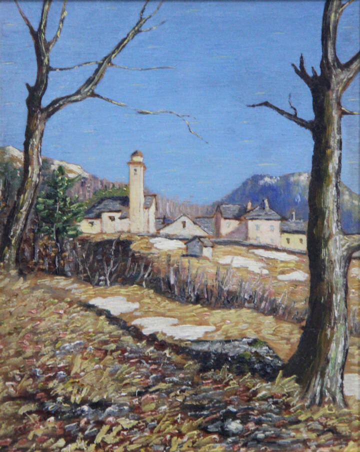 SEVERINO FERRARIS - 'Prestinone in inverno' 1937