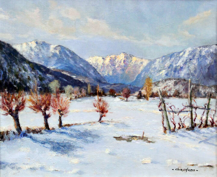 BEPPE CHIAUDANO - 'Mattino in Val di Susa' 1998
