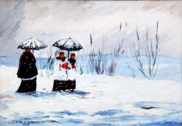 MARIO BERRINO - 'Sotto la neve' 1965
