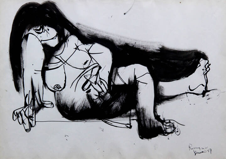 BEPI ROMAGNONI - 'Figura' 1957