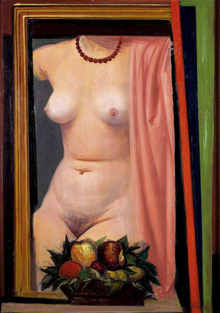 ACHILLE FUNI - 'Nudo femminile' anni '950
