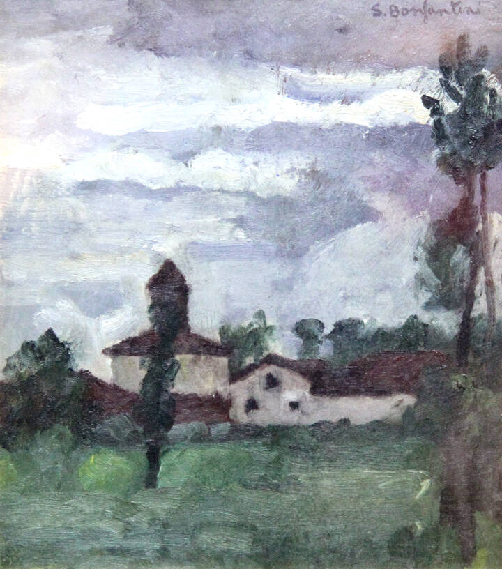 SERGIO BONFANTINI - 'Case in collina'
