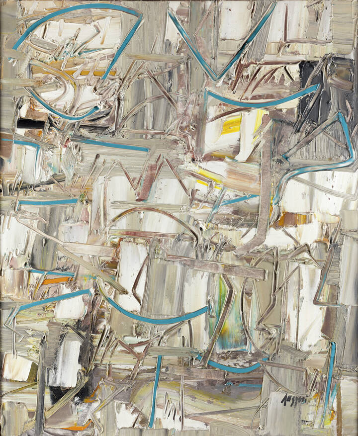 PIERO RUGGERI - 'Composizione' anni '70