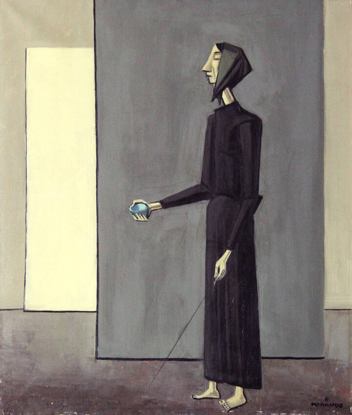 PIETRO MORANDO - 'La cieca' anni '960