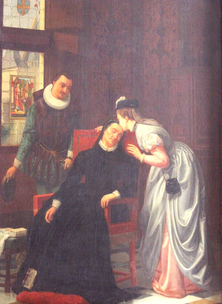 BORSA EMILIO (attribuito a) - 'Scena in costume'