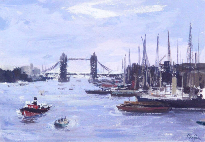 LEONARDO STROPPA - 'Londra - Il Tamigi'