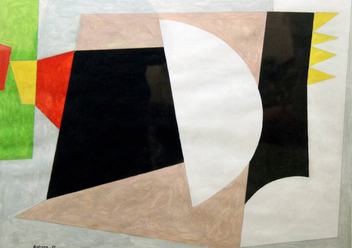 ANNIBALE BIGLIONE - 'Senza titolo' 1951